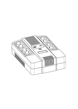 Источник бесперебойного питания Powerman UPS Brick 650 PLUS