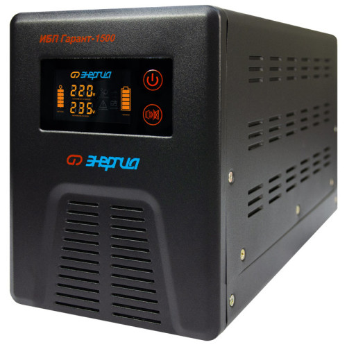 ИБП Гарант-1500 24В 1500 ВА ЭНЕРГИЯ/ UPS Garant-1500 24V 1500 VA ENERGY ИБП Гарант-1500 24В 1500 ВА ЭНЕРГИЯ/ UPS Garant-1500 24V 1500 VA ENERGY