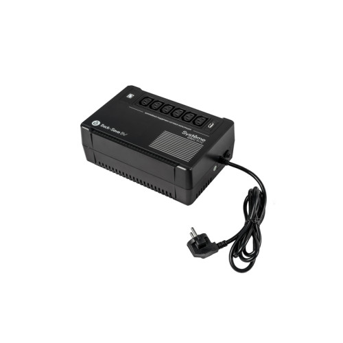 ИБП Systeme Electric Back-Save BV 600 ВА, автоматическая регулировка напряжения, 6 розеток С13, 230 В, 1 USB Type-A