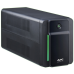 Источник бесперебойного питания APC Easy UPS 700 ВА, 360 Вт, линейно-интерактивный, автоматическая регулировка напряжения, 140-300 В, (2) Schuko CEE 7 розеток батарейное резервирование, входной не отключаемый кабель 1,2 м, размеры (В x Ш x Г) 138 x 98 x 3
