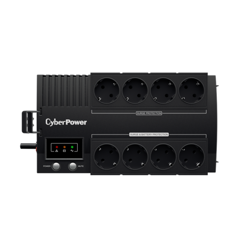 ИБП CyberPower BS850E NEW линейно-интерактивный 850ВА/480Вт, 4+4 евророзетки, USB/ UPS Line-Interactive CyberPower BS850E NEW 850VA/480W USB (4+4 EURO)