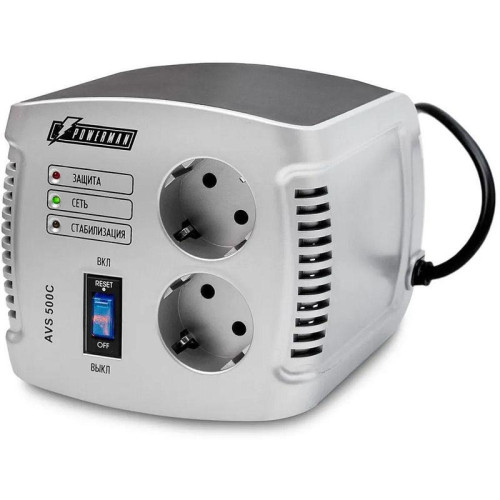 Стабилизатор напряжения Powerman AVS 500 C (6090625) (946328)