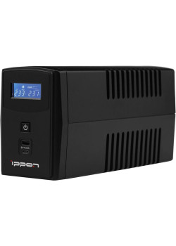 Источник бесперебойного питания Ippon Back Power Pro II 500 300Вт 500ВА черный
