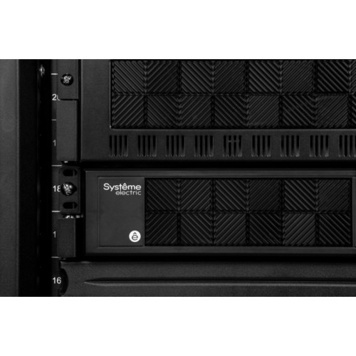 ИБП Systeme Electric Smart-Save Online SRV 10000 ВА, монтаж в стойку 5U, 230 В, 1:1, клеммный вход/выход, SmartSlot, LCD, USB, версия с возможностью увеличения времени автономии, 2 кор.