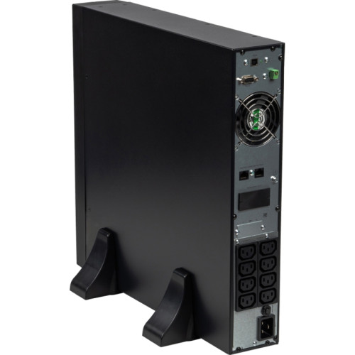 8769 SKAT-UPS 2000-RACK-ON-4X9-E P3 ИБП 2000ВА/2000 Вт, 2U, On-Line, синус, встр. АКБ 48В (4x9Ач), 8хC13, USB, RS232, RS485, параллельный порт, слот для карт (SNMP, реле), EPO, ШхГхВ 440х455х88, масса 22.7 кг