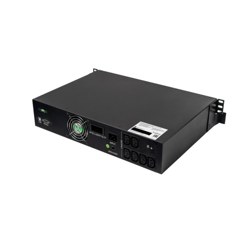 ИБП Systeme Electric Smart-Save SMT 2000 ВА, монтаж в стойку 2U, 230 В, 6 розеток IEC C13, SmartSlot, AVR, LCD, USB HID ИБП Systeme Electric Smart-Save SMT 2000 ВА, монтаж в стойку 2U, 230 В, 6 розеток IEC C13, SmartSlot, AVR, LCD, USB HID