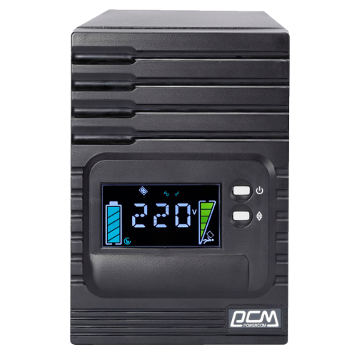 Источник бесперебойного питания Powercom Smart King Pro+ SPT-3000 LCD 2400Вт 3000ВА черный/ UPS Powercom Smart King Pro+ SPT-3000 LCD 2400W 3000Va black