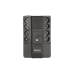 ИБП POWERMAN Brick 850 PLUS, линейно-интерактивный, 850ВА, 480Вт, 4 евророзетки с резервным питанием, 4 евророзетки с фильтрацией, USB, защита RJ45/RJ11, батарея 12В 9Ач 1 шт., 293мм х 202мм х 93мм, 5.2 кг./ UPS POWERMAN Brick 850 PLUS, line-interactive, 