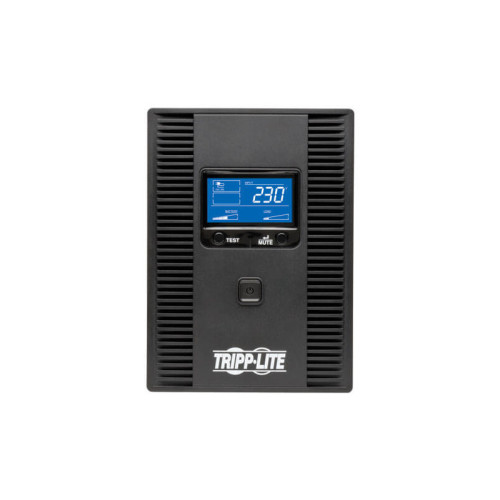 Линейно-интерактивный ИБП Tripp Lite семейства SmartPro вертикального монтажа (230 В; 1,5 кВА; 900 Вт) с ЖК-дисплеем, разъемом USB и 8 розетками/ SmartPro 230V 1.5kVA 900W Line-Interactive UPS, Tower, LCD, USB, 8 Outlets