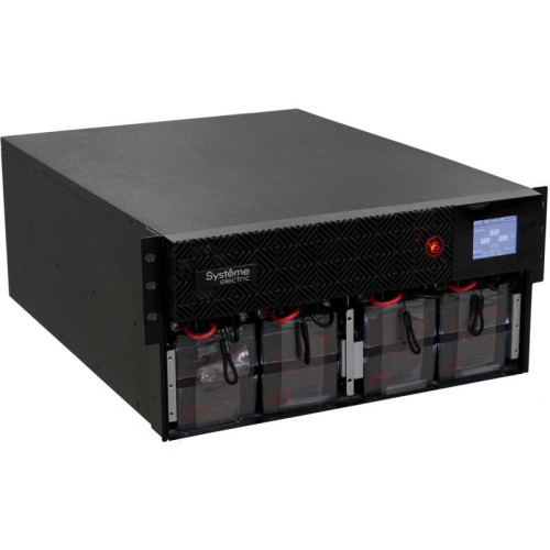Источник бесперебойного питания Systeme Electriс SRT SRTSE6KRTXLIEC-NC 6000Вт 6000ВА черный