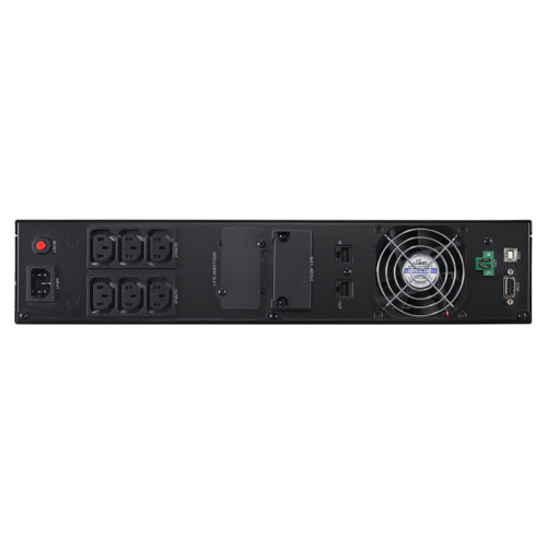 ИБП CyberPower OLS1500ERT2U, Rackmount, Online, 1500VA/1350W, 6IEC-320 С13 розеток, USB&Serial, RJ11/RJ45, SNMPslot, LCD дисплей, Black, 0.5х0.8х0.2м., 22кг./ UPS Online CyberPower OLS1500ERT2U 1500VA/1350W USB/RS-232/EPO/SNMPslot/RJ11/45/ВБМ (6 IEC С13)