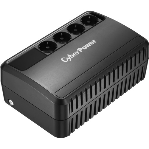 ИБП CyberPower BU1000E, Line-Interactive, 1000VA/600W, 4 Schuko розетки, Black, 0.4х0.3х0.3м., 7.8кг./ UPS Line-Interactive CyberPower BU1000E 1000VA/600W (4 EURO)