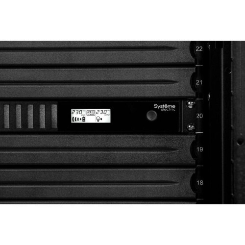 ИБП Systeme Electric Smart-Save SMT 750 ВА, монтаж в стойку 1U, 230 В, 4 розетки IEC C13, SmartSlot, AVR, LCD, USB HID ИБП Systeme Electric Smart-Save SMT 750 ВА, монтаж в стойку 1U, 230 В, 4 розетки IEC C13, SmartSlot, AVR, LCD, USB HID