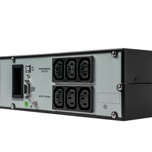 ИБП Systeme Electric Smart-Save Online SRV 1000 ВА, конвертируемый форм-фактор 2U, 230 В, 6 розеток IEC C13, SmartSlot, LCD, USB HID ИБП Systeme Electric Smart-Save Online SRV 1000 ВА, конвертируемый форм-фактор 2U, 230 В, 6 розеток IEC C13, SmartSlot, LCD, USB HID
