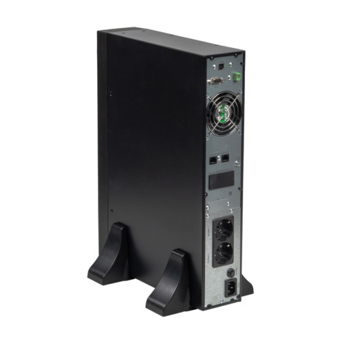 8760 SKAT-UPS 1000-RACK-ON-2X9 P3 ИБП 1000ВА/1000 Вт, 2U, On-Line, синус, встр. АКБ 24В (2x9Ач), 2хSchuko, USB, RS232, RS485, параллельный порт, слот для карт (SNMP, реле), EPO, ШхГхВ 440х330х88, масса 14.2 кг