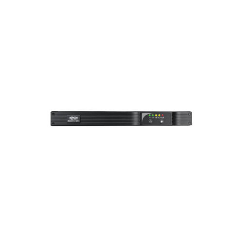 Линейно-интерактивный ИБП Tripp Lite семейства SmartPro (230 В; 500 ВА; 300 Вт) стоечного/вертикального монтажа высотой 1U с возможностью подключения сетевых карт, разъемом USB и последовательным разъемом DB9/ SmartPro 230V 500VA 300W Line-Interactive UPS