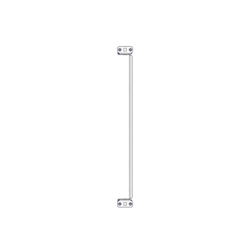 Fixed shelf Systeme Electric, Uniprom series, 1U, 650mm, 120kg