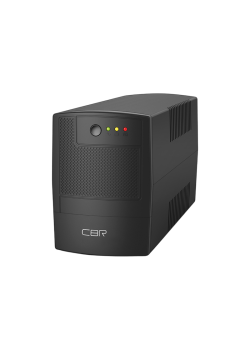 Башенный линейно-интерактивный ИБП/ ИБП CBR [UPS-TWP-101EJ-650] 650VA/390W, Schuko CEE 7 x2 outlets, LED, USB Type-B, RJ11/45 AVR, SEC, 12V/7Ah