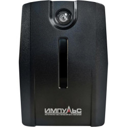 Источник бесперебойного питания Импульс Юниор Смарт 600 360Вт 600ВА черный