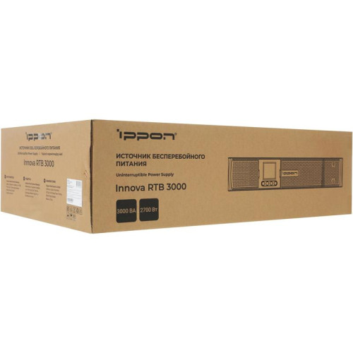 Источник бесперебойного питания Ippon Innova RTB 3000 2700Вт 3000ВА черный