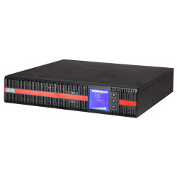 ИБП Powercom MRT-3000-L (127V), 3000 Вт/3000 ВА, Rack/Tower, напряжение шины постоянного тока 72В, ток заряда 6А, LCD, USB, RS-232, слот под SNMP карту, ШхГхВ 428х635х84 мм, вес нетто 14,4 кг, батареи в комплект не входят/ UPS Powercom MRT-3000-L (127V), 