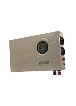Источник бесперебойного питания/ POWERMAN Smart 500 INV, silver, line-interactive, 500VA/300W, 140-275V, 2 Euro sockets, external battery 12V from 33Ah to 200Ah (not included), charging current 10A, LCD display, wall-mounted, 410mm x 268mm x 70mm, 7.74 kg