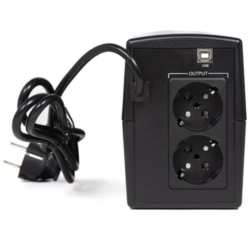 ИБП ЮНИОР СМАРТ 600, 600/360 ВА/Вт, LED, USB, SCHUKOx2/ line-interactive AS tower