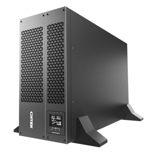 Источник бесперебойного питания/ ONTEK SM RT 10 (SB), 10 кВА/10 кВт (PF=1) с внутренними аккумуляторными батареями 20шт/9Ач, выходными клеммами и выходными розетками 8шт х С13, 4шт х С19, с выключателем сервисного байпаса и выходным выключателем, зарядное