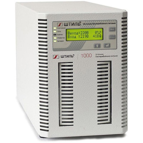 Источник бесперебойного питания Штиль ST ST1101SL 900Вт 1000ВА серый