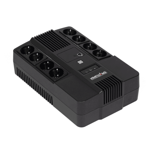 ИБП МАСТЕР 600, 600/360 ВА/Вт, LED, USB, RJ11/RJ45, SCHUKOx8/ line-interactive AS brick