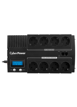 Источник бесперебойного питания/ UPS Line-Interactive CyberPower BR1000ELCD 1000VA/600W USB/RJ11/45 (4+4 EURO)