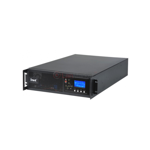 INVT Rack type online UPS 6kVA / 6kW, установлено 16 x 12V*7Ah батарей, возможность подключения внешних АКБ/ INVT Rack type online UPS 6 kVA, возможность подключения внешних АКБ