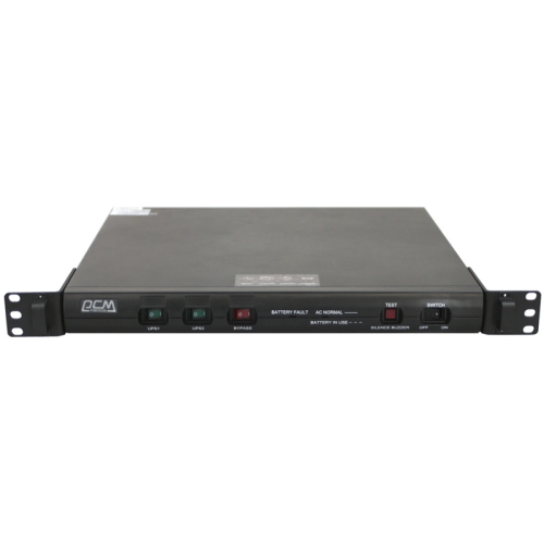 Источник бесперебойного питания Powercom King Pro RM KIN-1000AP 800Вт 1000ВА черный/ UPS Powercom King Pro RM KIN-1000AP 800W 1000Va black