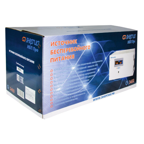 ИБП Pro-3400 24V Энергия/ UPS Pro-3400 24V Energy