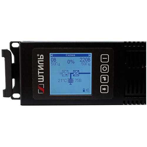 Источник бесперебойного питания Штиль STR STR1102SL 1800Вт 2000ВА черный
