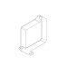 Metal ring Systeme Electric, for laying cables, Uniprom series, 10 pcs.