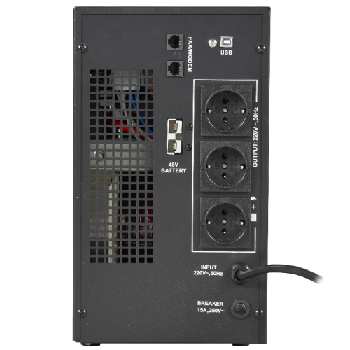 ITK ELECTRA LT ИБП 2кВА/1,6кВт 48VDC без АКБ USB Schuko