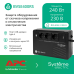 ИБП Systeme Electric Back-Save BV 400 ВА, автоматическая регулировка напряжения, 3 розетки Schuko, 230 В, 1 USB Type-A