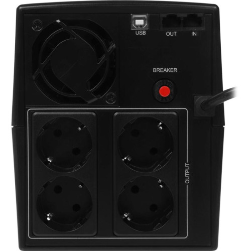 Источник бесперебойного питания Ippon Back Basic 1500 Euro 900Вт 1500ВА черный