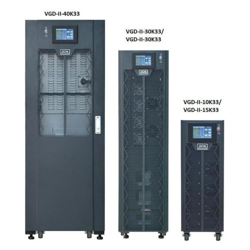 Источник бесперебойного питания Powercom VGD-II-10K33 10000Вт 10000ВА черный Источник бесперебойного питания Powercom VGD-II-10K33 10000Вт 10000ВА черный