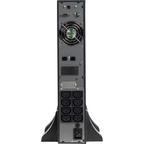 8769 SKAT-UPS 2000-RACK-ON-4X9-E P3 ИБП 2000ВА/2000 Вт, 2U, On-Line, синус, встр. АКБ 48В (4x9Ач), 8хC13, USB, RS232, RS485, параллельный порт, слот для карт (SNMP, реле), EPO, ШхГхВ 440х455х88, масса 22.7 кг