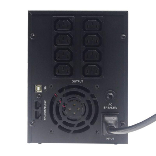 Источник бесперебойного питания  ИБП Raskat HIL-3000VA (3000VA, 1800Вт, 8xIEC320, LCD, USB type-B, 2xRJ-45)