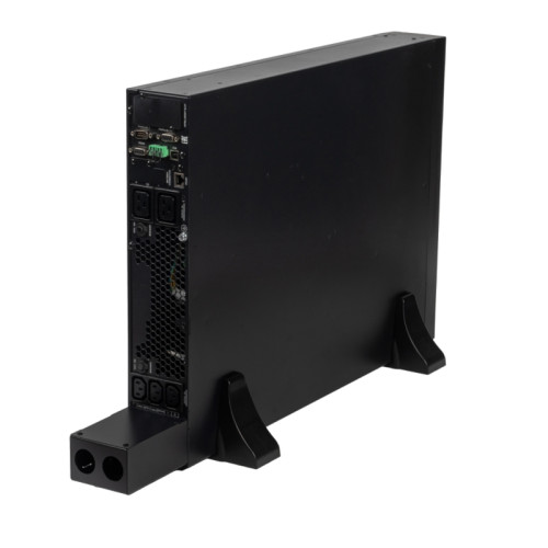 8777 SKAT-UPS 10000-RACK-ON P3 ИБП 10 кВа/10 кВт, 2U, On-Line, синус, внешн. АКБ 240В, ток заряда 15А, USB, RS232, RS485, параллельный порт, слот для карт (SNMP, реле), EPO, ШхГхВ 440х622х88, масса 17.0 кг