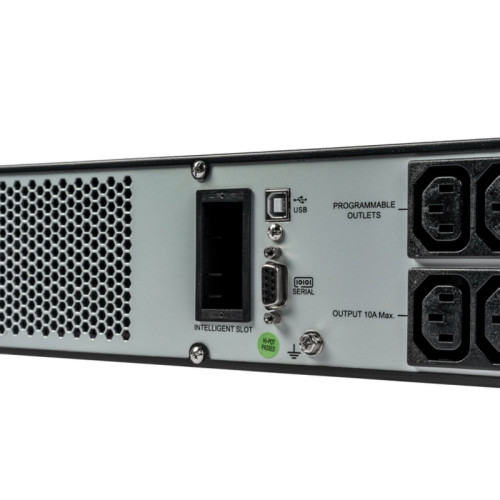 ИБП Systeme Electric Smart-Save Online SRV 1000 ВА, конвертируемый форм-фактор 2U, 230 В, 6 розеток IEC C13, SmartSlot, LCD, USB HID ИБП Systeme Electric Smart-Save Online SRV 1000 ВА, конвертируемый форм-фактор 2U, 230 В, 6 розеток IEC C13, SmartSlot, LCD, USB HID