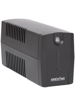 Источник бесперебойного питания Импульс Юниор Смарт 600 360Вт 600ВА черный