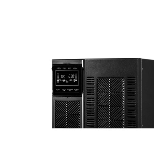 ИБП Systeme Electric Smart-Save Online SRV 6000 ВА, конвертируемый форм-фактор 5U, 230 В, 1:1, клеммный вход/выход, SmartSlot, LCD, USB, версия с возможностью увеличения времени автономии, 2 кор.