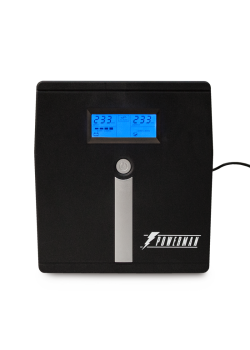 ИБП POWERMAN Smart Sine 1000, LCD, линейно-интерактивный, 1000ВА, 700Вт,  4 евророзетки с резервным питанием, USB, батарея 12В 7Ач 2 шт., 353мм х 149,3мм х 162мм, 9.2 кг./ UPS POWERMAN Smart Sine 1000, LCD, line-interactive, 1000VA, 700W, 4 eurosockets wi