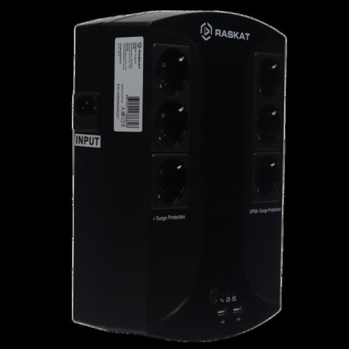 Источник бесперебойного питания  ИБП Raskat VS-850VA 850VA, 510Вт, 6хCEE 7
