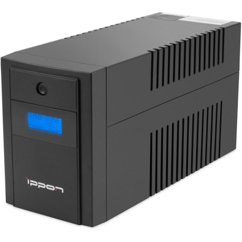 Источник бесперебойного питания Ippon Back Basic 1200 LCD Euro 600Вт 1200ВА черный
