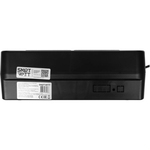 Источник бесперебойного питания Smartwatt SAFE PRO 600 360Вт 600ВА черный